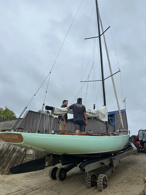 Une mise à l’eau à la cale du Four